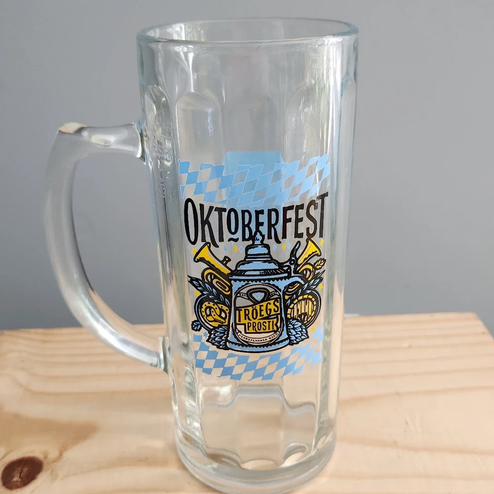 Troegs Oktoberfest Glass Beer Mug Stein